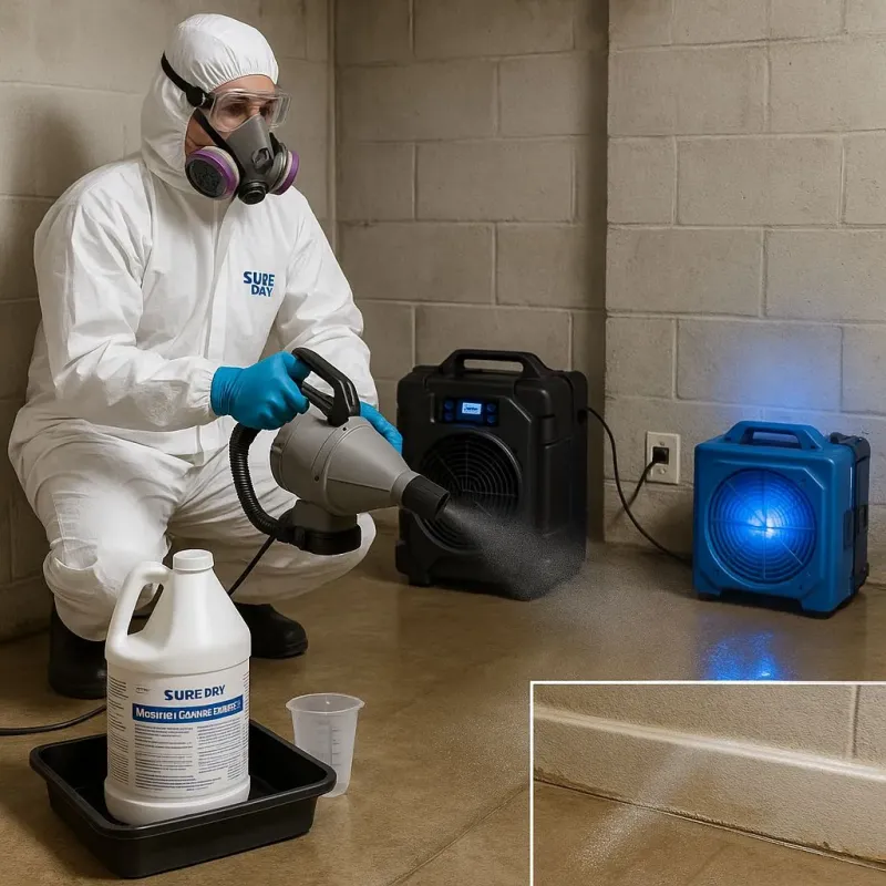 Sanitization and Odor Removal process in Bell Acres, PA