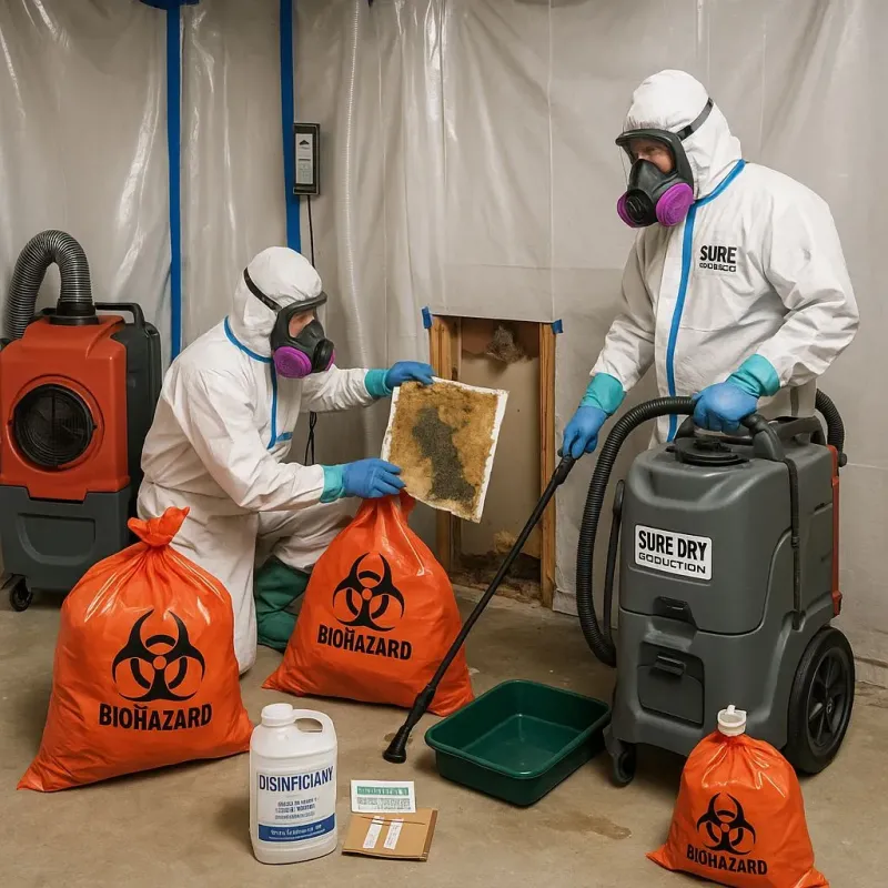 Contaminated Water Handling Protocols process in Bell Acres, PA